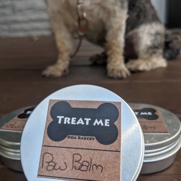 ALL Natural Paw Balm Homemade- For dry, cracked paws, nose or ears-Prote… - Picture 3 of 3